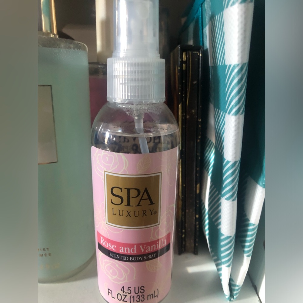 Rose body spray almost full